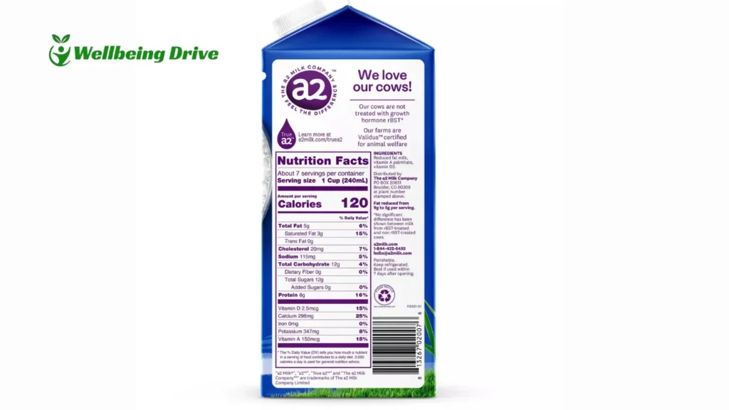 2-Percent-Milk-Nutrition-Facts-Table