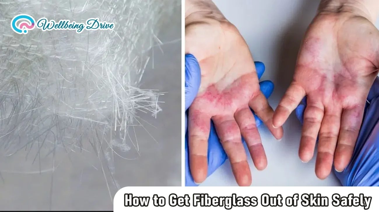 How to Get Fiberglass Out of Skin Safely
