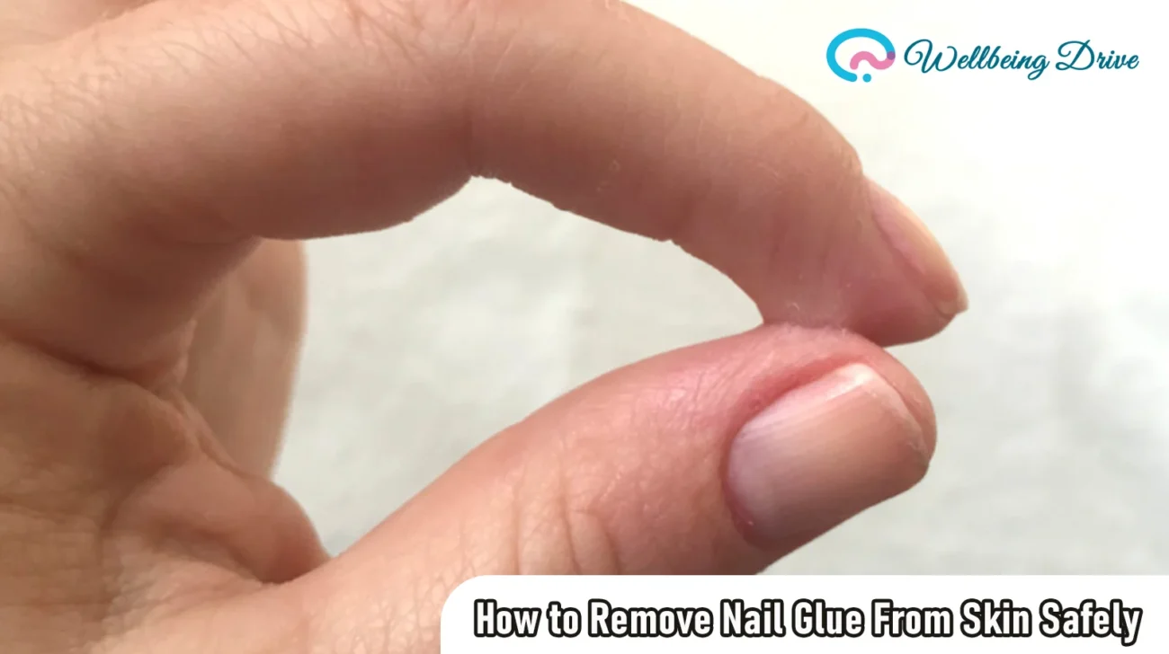 How to Remove Nail Glue From Skin Safely