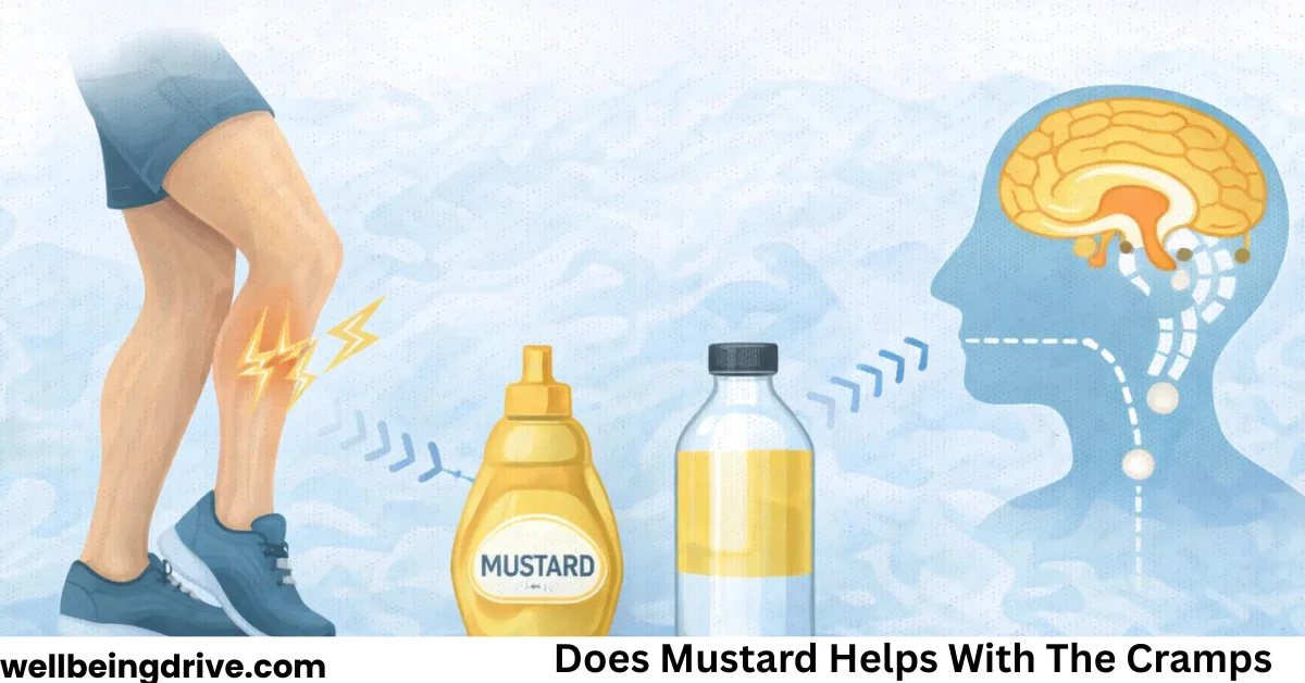 does mustard help with the cramps