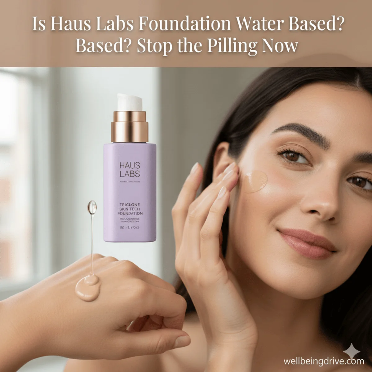 is haus labs foundation water based