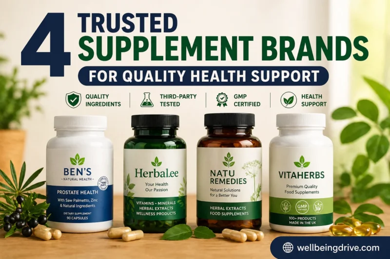 4 Supplement Brands Known for Quality and Health Support