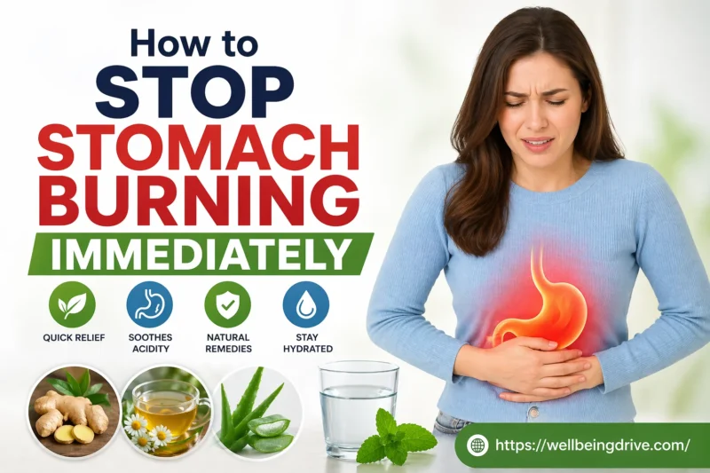 How to Stop Stomach Burning Immediately: Fast Relief That Actually Works