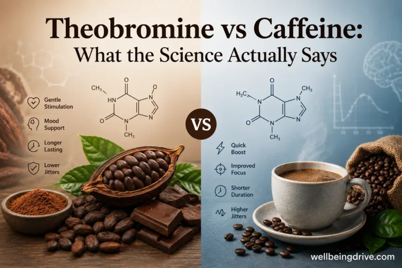 Theobromine vs Caffeine: What the Science Actually Says