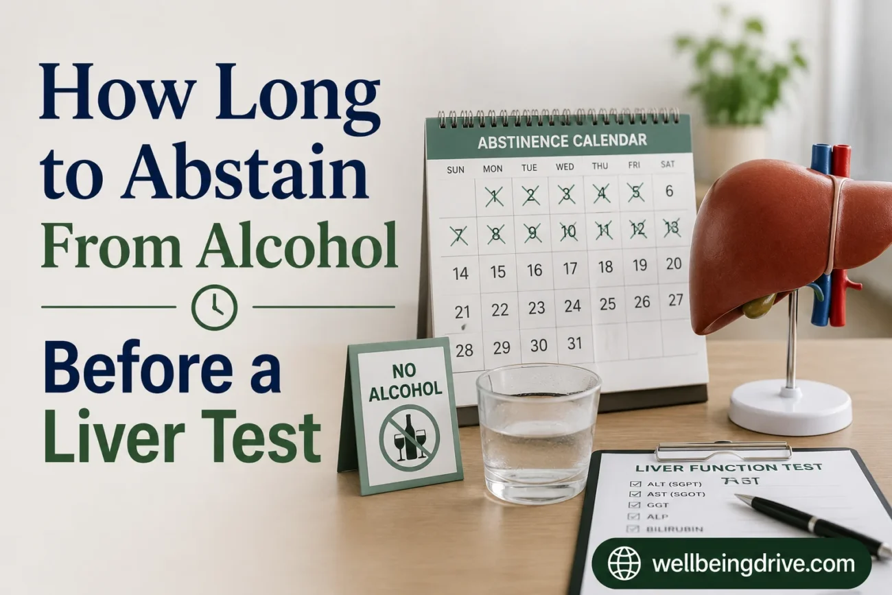 How Long to Abstain From Alcohol Before a Liver Test