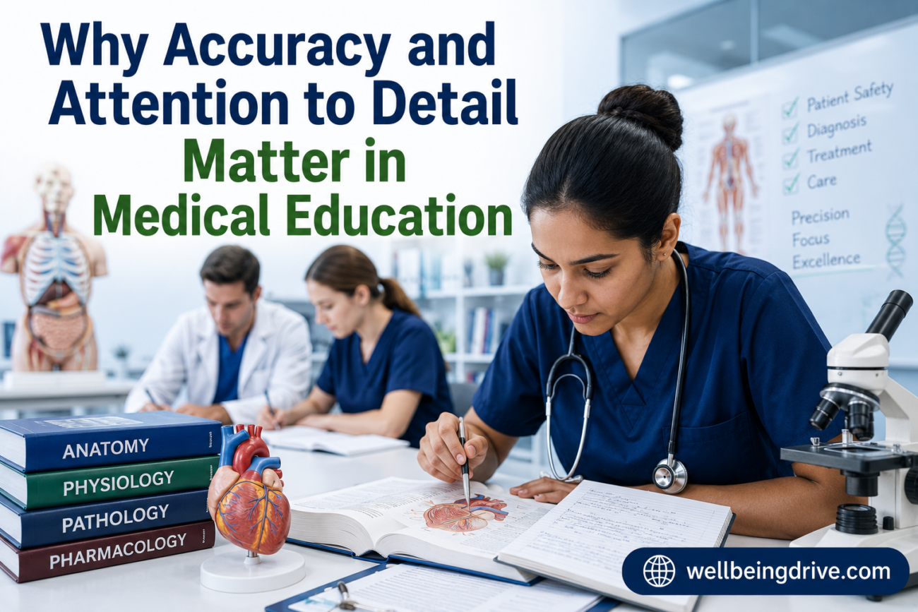 Modern Medical Education - Why Accuracy and Attention to Detail Matter