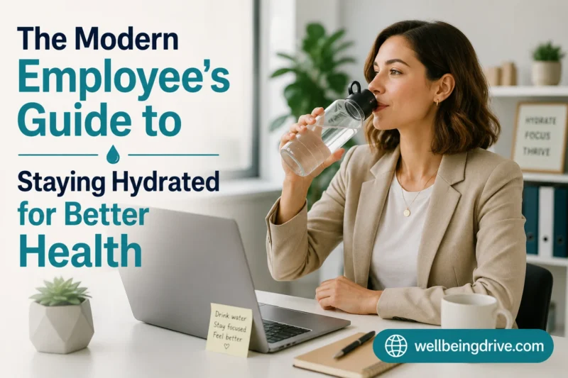 The Modern Employee’s Guide to Staying Hydrated