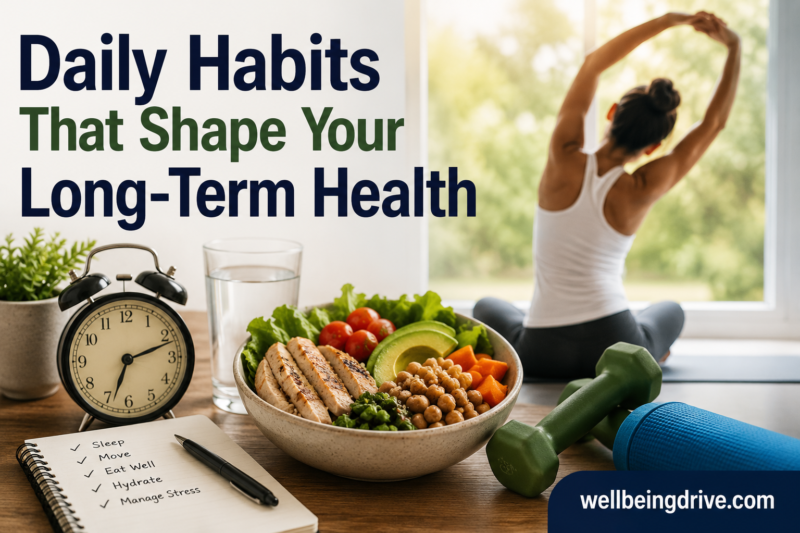 How Your Daily Habits Shape Long-Term Health: Small Changes That Create Lasting Impact